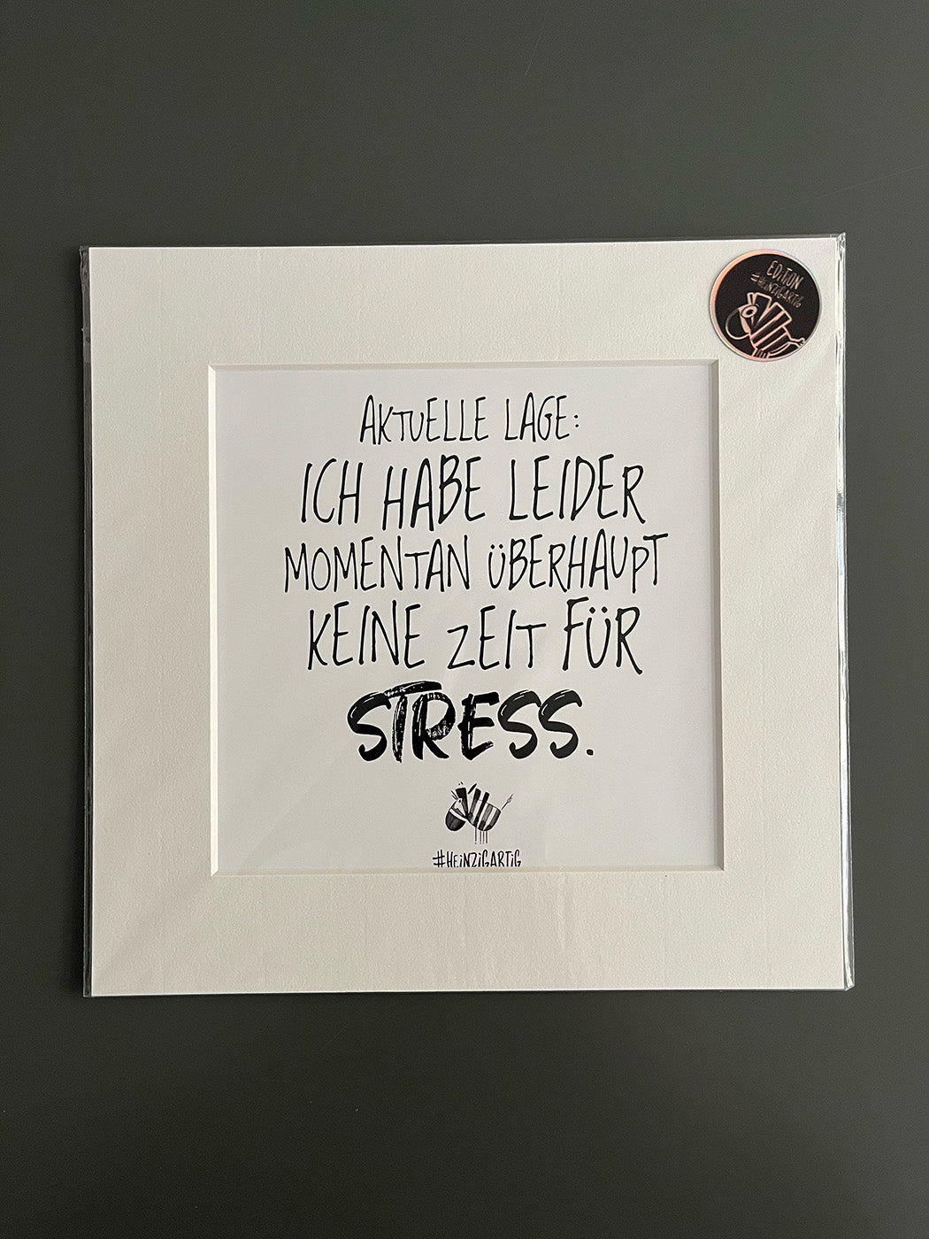 Bild "Aktuelle Lage: keine Zeit für Stress"