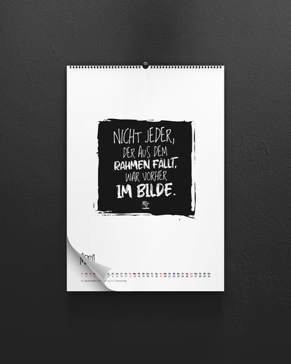 #heinzigartig Sprüche-Kalender 2026