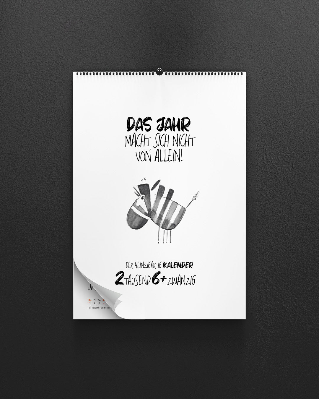 #heinzigartig Sprüche-Kalender 2026