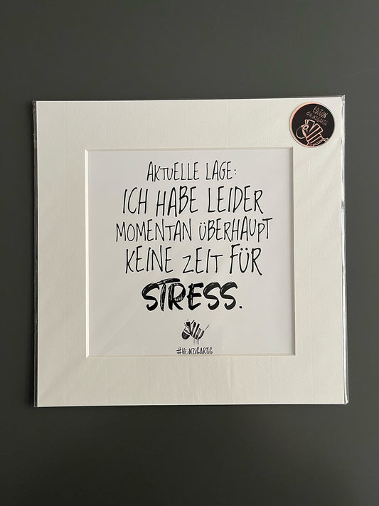 Bild "Aktuelle Lage: keine Zeit für Stress"