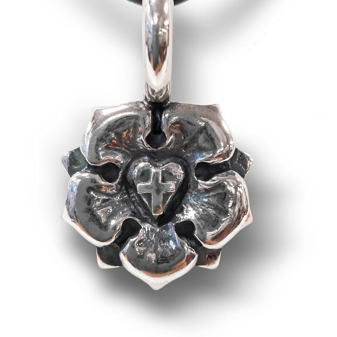 Sterling Silber 925 "Lutherrose" Anhänger