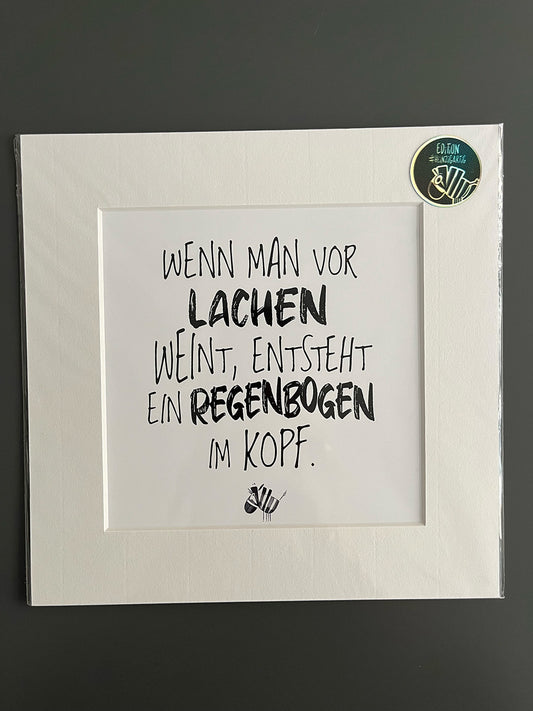 Bild "Wenn man vor Lachen weint..."